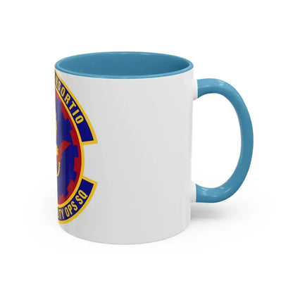 349th Air Mobility Operations Squadron (U.S. Air Force) Accent Coffee Mug - Go Mug Yourself