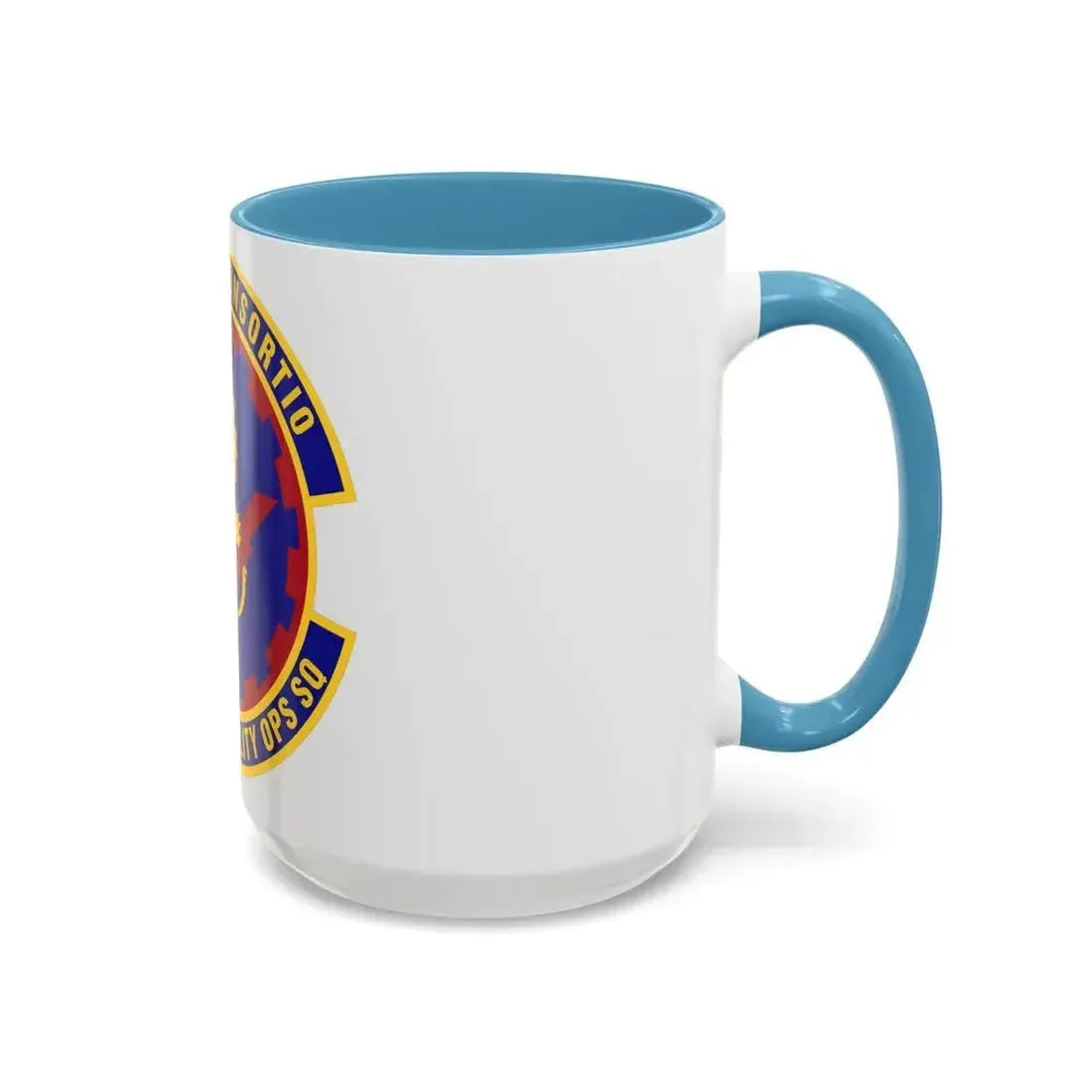 349th Air Mobility Operations Squadron (U.S. Air Force) Accent Coffee Mug - Go Mug Yourself