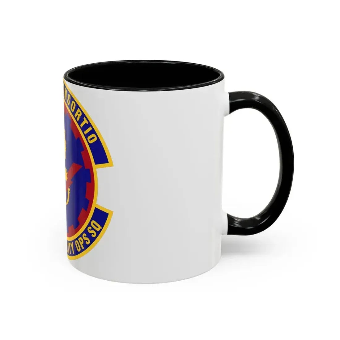349th Air Mobility Operations Squadron (U.S. Air Force) Accent Coffee Mug - Go Mug Yourself