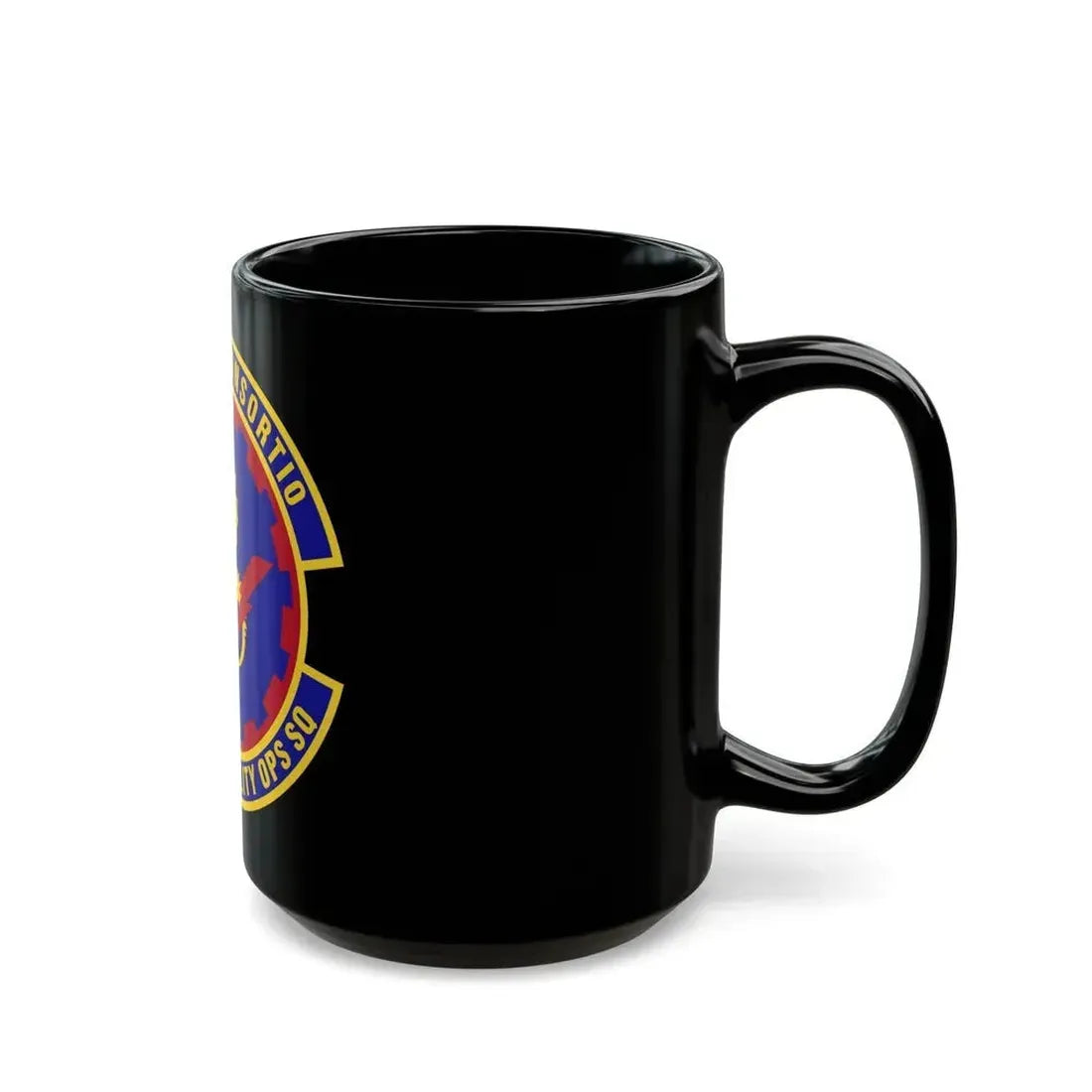 349th Air Mobility Operations Squadron (U.S. Air Force) Black Coffee Mug - Go Mug Yourself