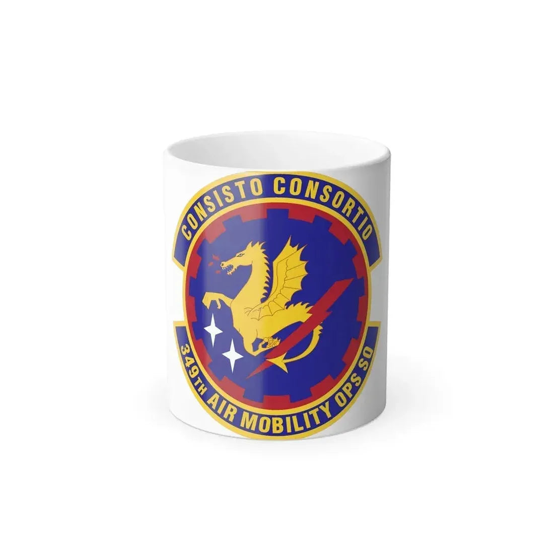 349th Air Mobility Operations Squadron (U.S. Air Force) Color Changing Coffee Mug 11oz - Go Mug Yourself
