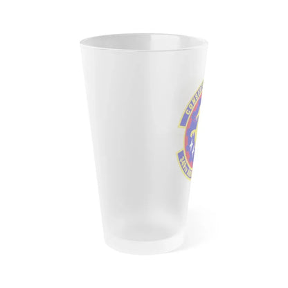 349th Air Mobility Operations Squadron (U.S. Air Force) Frosted Pint Glass 16oz - Go Mug Yourself