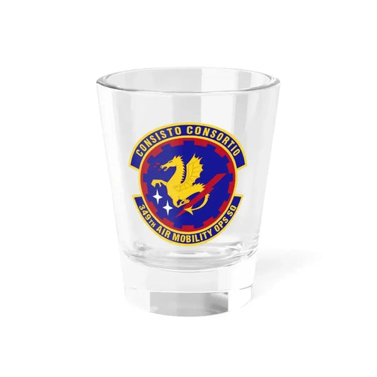 349th Air Mobility Operations Squadron (U.S. Air Force) Shot Glass 1.5oz 1.5oz - Go Mug Yourself
