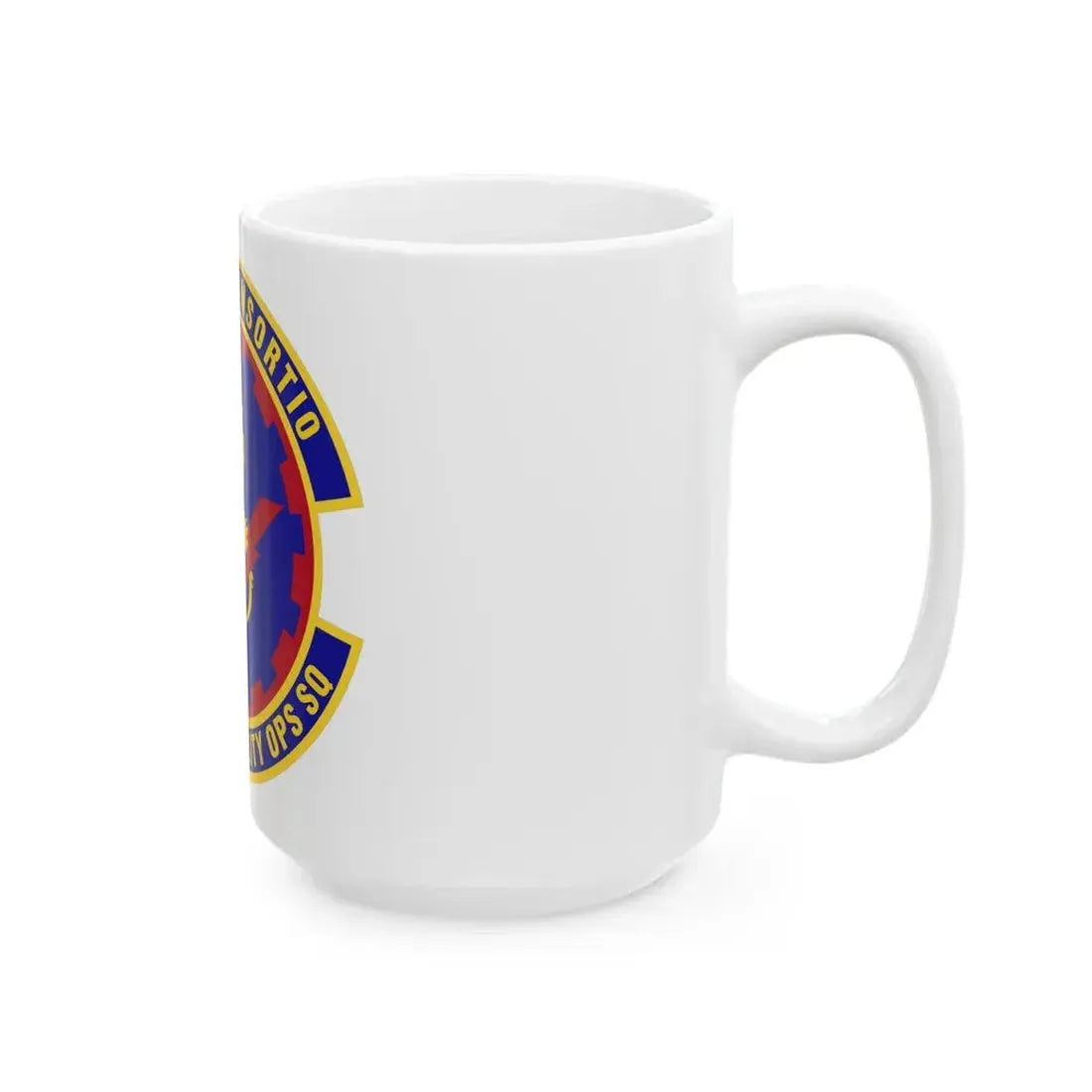 349th Air Mobility Operations Squadron (U.S. Air Force) White Coffee Mug - Go Mug Yourself