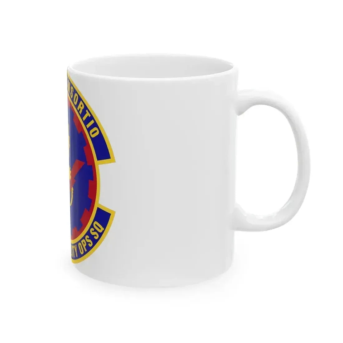 349th Air Mobility Operations Squadron (U.S. Air Force) White Coffee Mug - Go Mug Yourself