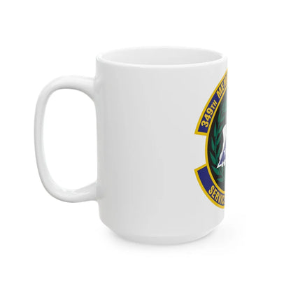 349th Memorial Affairs Squadron (U.S. Air Force) White Coffee Mug-Go Mug Yourself