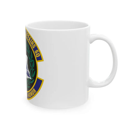 349th Memorial Affairs Squadron (U.S. Air Force) White Coffee Mug-Go Mug Yourself