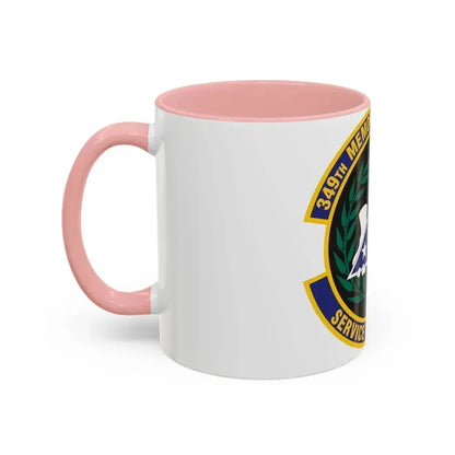 349th Memorial Affairs Squadron (U.S. Air Force) Accent Coffee Mug - Go Mug Yourself