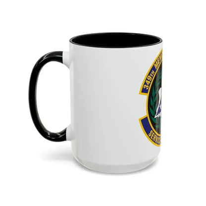 349th Memorial Affairs Squadron (U.S. Air Force) Accent Coffee Mug - Go Mug Yourself