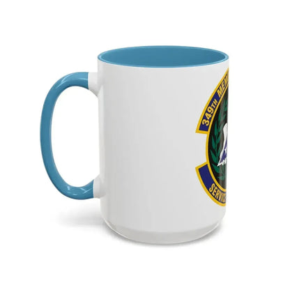 349th Memorial Affairs Squadron (U.S. Air Force) Accent Coffee Mug - Go Mug Yourself