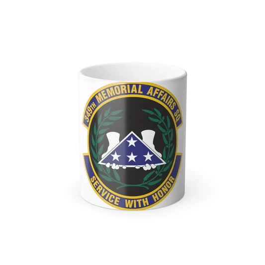 349th Memorial Affairs Squadron (U.S. Air Force) Color Changing Coffee Mug 11oz - Go Mug Yourself