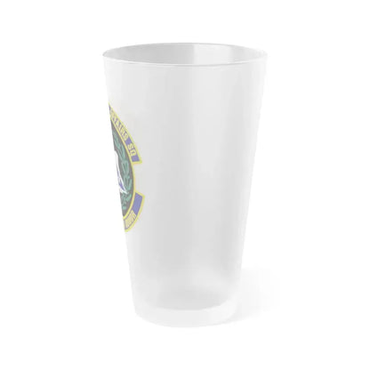 349th Memorial Affairs Squadron (U.S. Air Force) Frosted Pint Glass 16oz - Go Mug Yourself