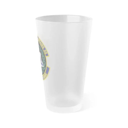 349th Memorial Affairs Squadron (U.S. Air Force) Frosted Pint Glass 16oz - Go Mug Yourself