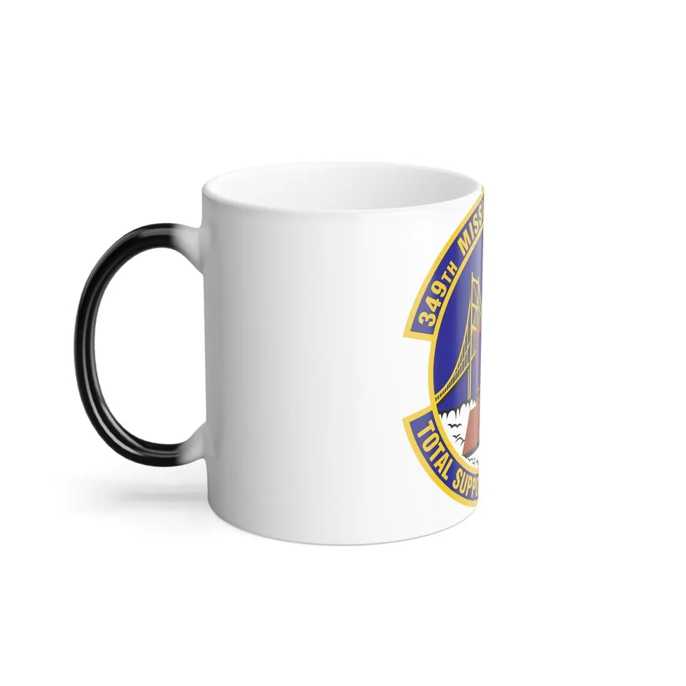 349th Mission Support Squadron (U.S. Air Force) Color Changing Coffee Mug-Go Mug Yourself