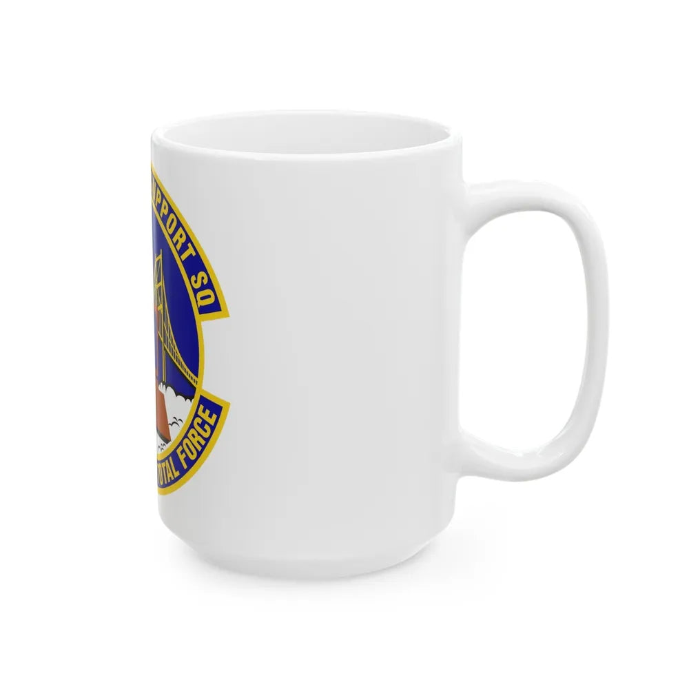 349th Mission Support Squadron (U.S. Air Force) White Coffee Mug-Go Mug Yourself