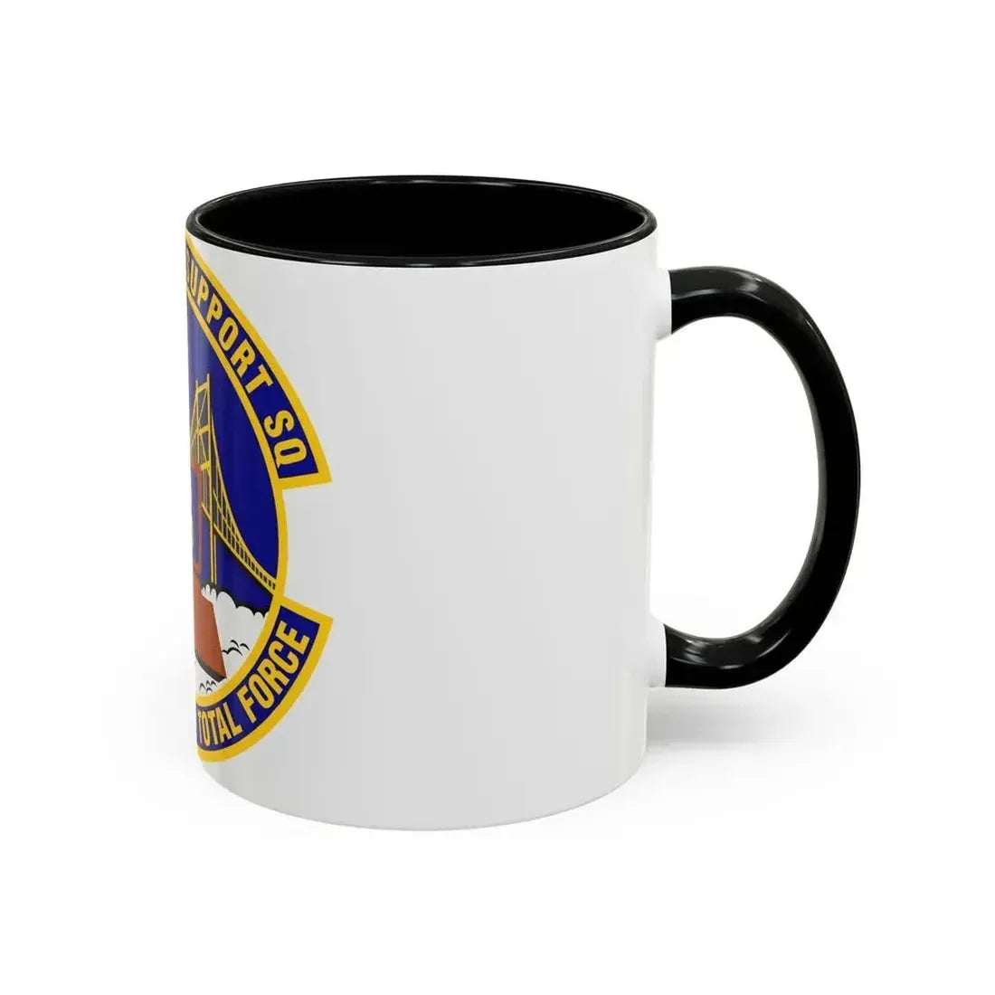 349th Mission Support Squadron (U.S. Air Force) Accent Coffee Mug - Go Mug Yourself