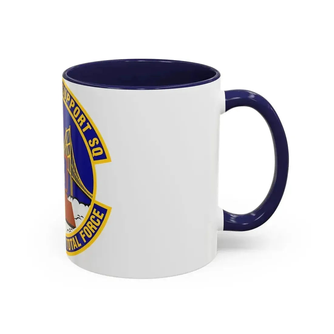349th Mission Support Squadron (U.S. Air Force) Accent Coffee Mug - Go Mug Yourself