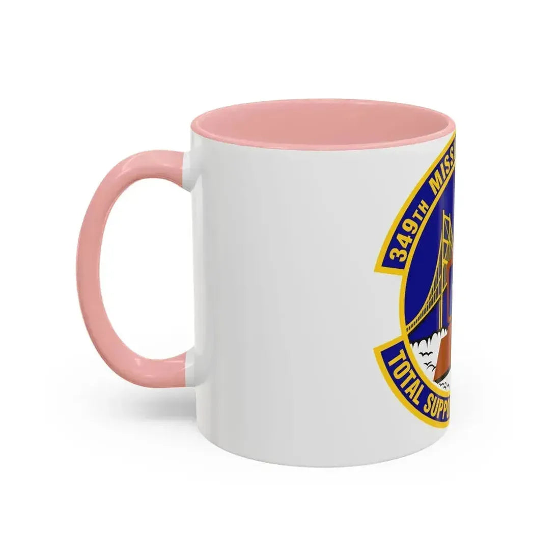 349th Mission Support Squadron (U.S. Air Force) Accent Coffee Mug - Go Mug Yourself