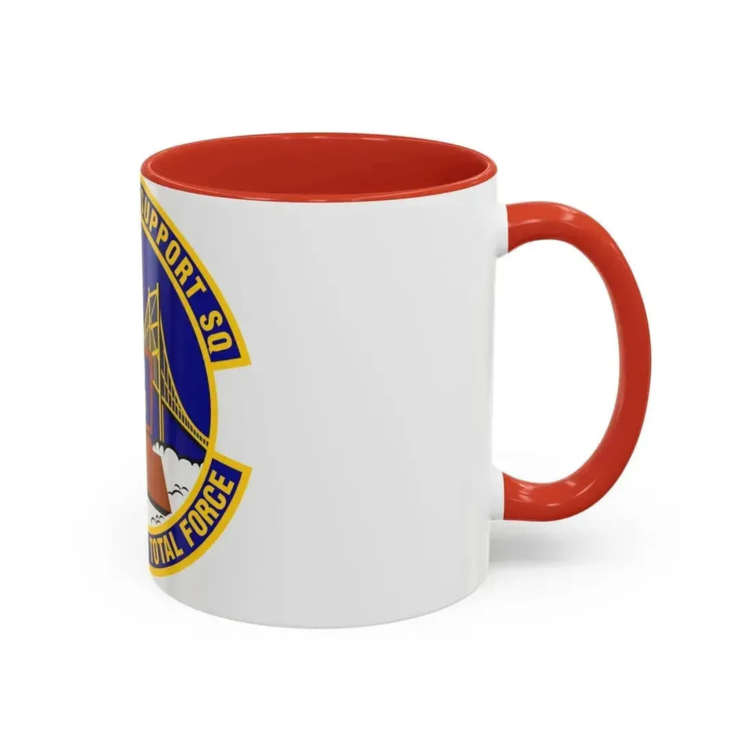 349th Mission Support Squadron (U.S. Air Force) Accent Coffee Mug - Go Mug Yourself