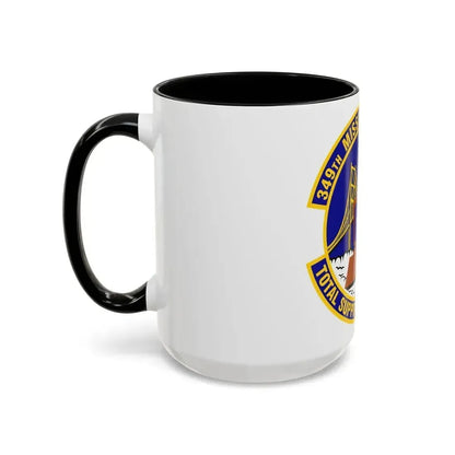 349th Mission Support Squadron (U.S. Air Force) Accent Coffee Mug - Go Mug Yourself