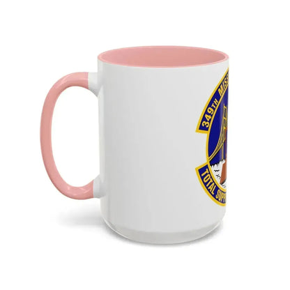 349th Mission Support Squadron (U.S. Air Force) Accent Coffee Mug - Go Mug Yourself