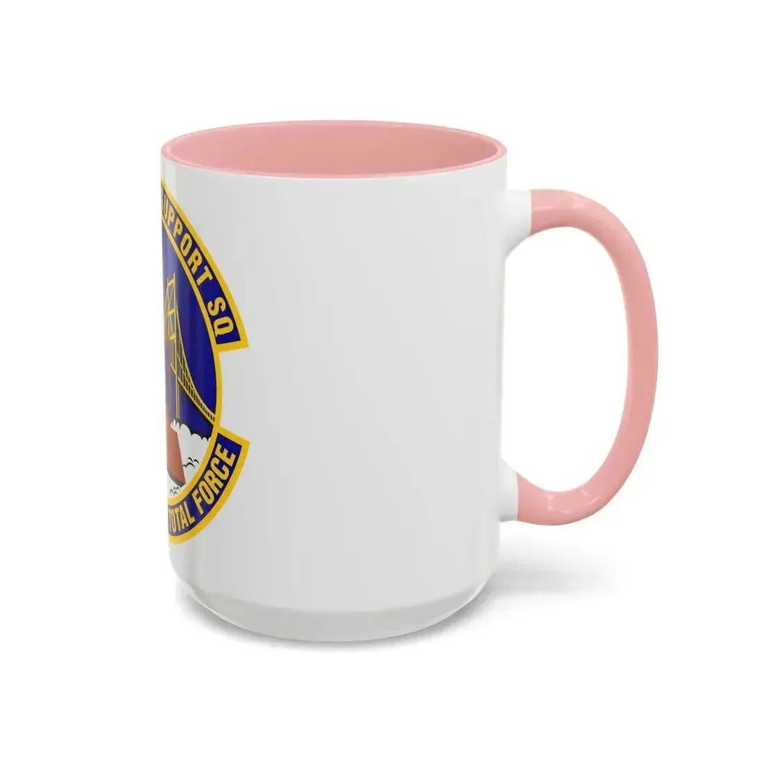 349th Mission Support Squadron (U.S. Air Force) Accent Coffee Mug - Go Mug Yourself