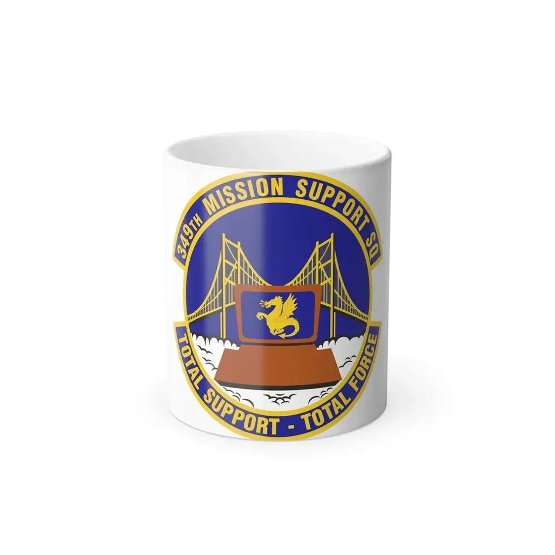 349th Mission Support Squadron (U.S. Air Force) Color Changing Coffee Mug 11oz - Go Mug Yourself