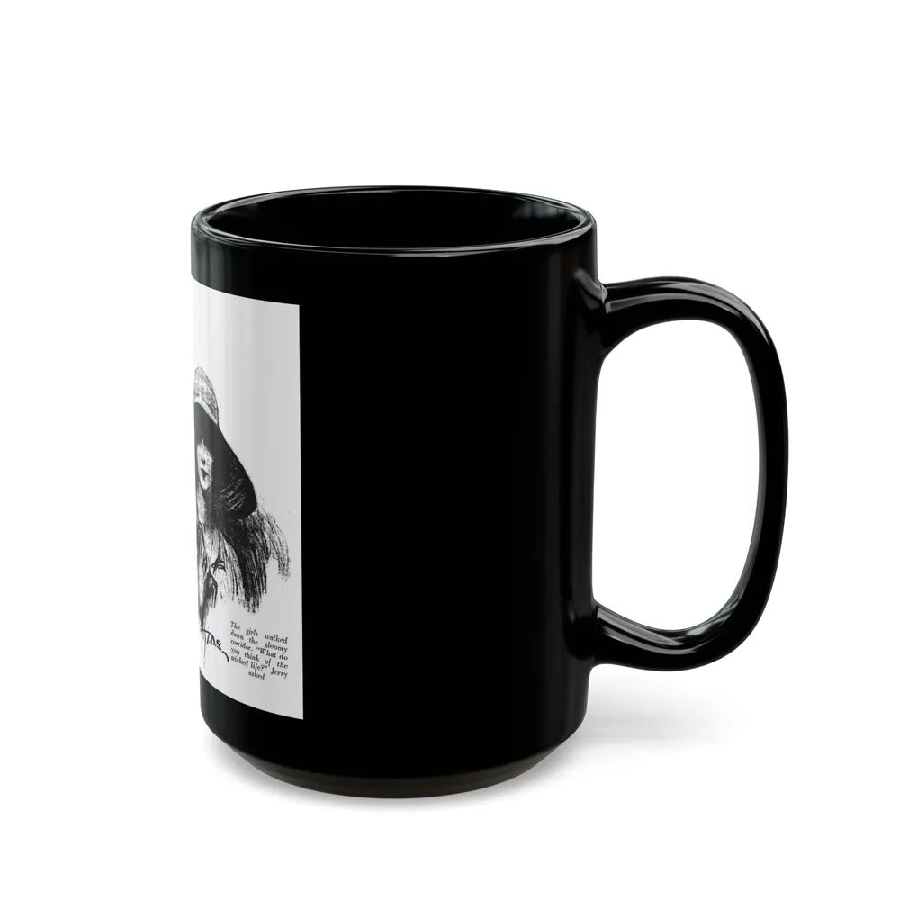 Free, White and Female (2), Collier's, February 25, 1928 - Black Coffee Mug-Go Mug Yourself