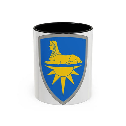 Intelligence Command (U.S. Army) Accent Coffee Mug-11oz-Black-Go Mug Yourself