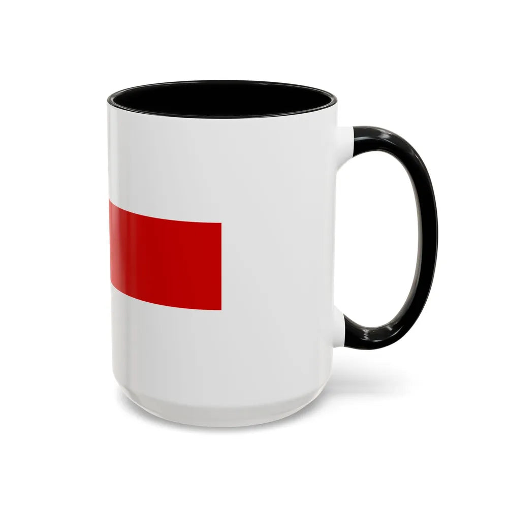 Flag of Amazonas Brazil - Accent Coffee Mug-Go Mug Yourself