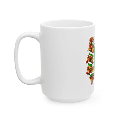 Flag of Tomsk Oblast Russia - White Coffee Mug-Go Mug Yourself