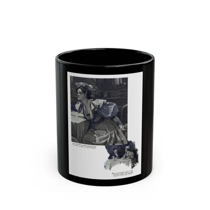 Back Streets, part 1 (2), Cosmopolitan, September 1930 - Black Coffee Mug-11oz-Go Mug Yourself