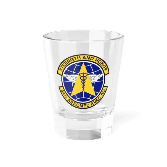 34th Aeromedical Evacuation Squadron (U.S. Air Force) Shot Glass 1.5oz 1.5oz - Go Mug Yourself