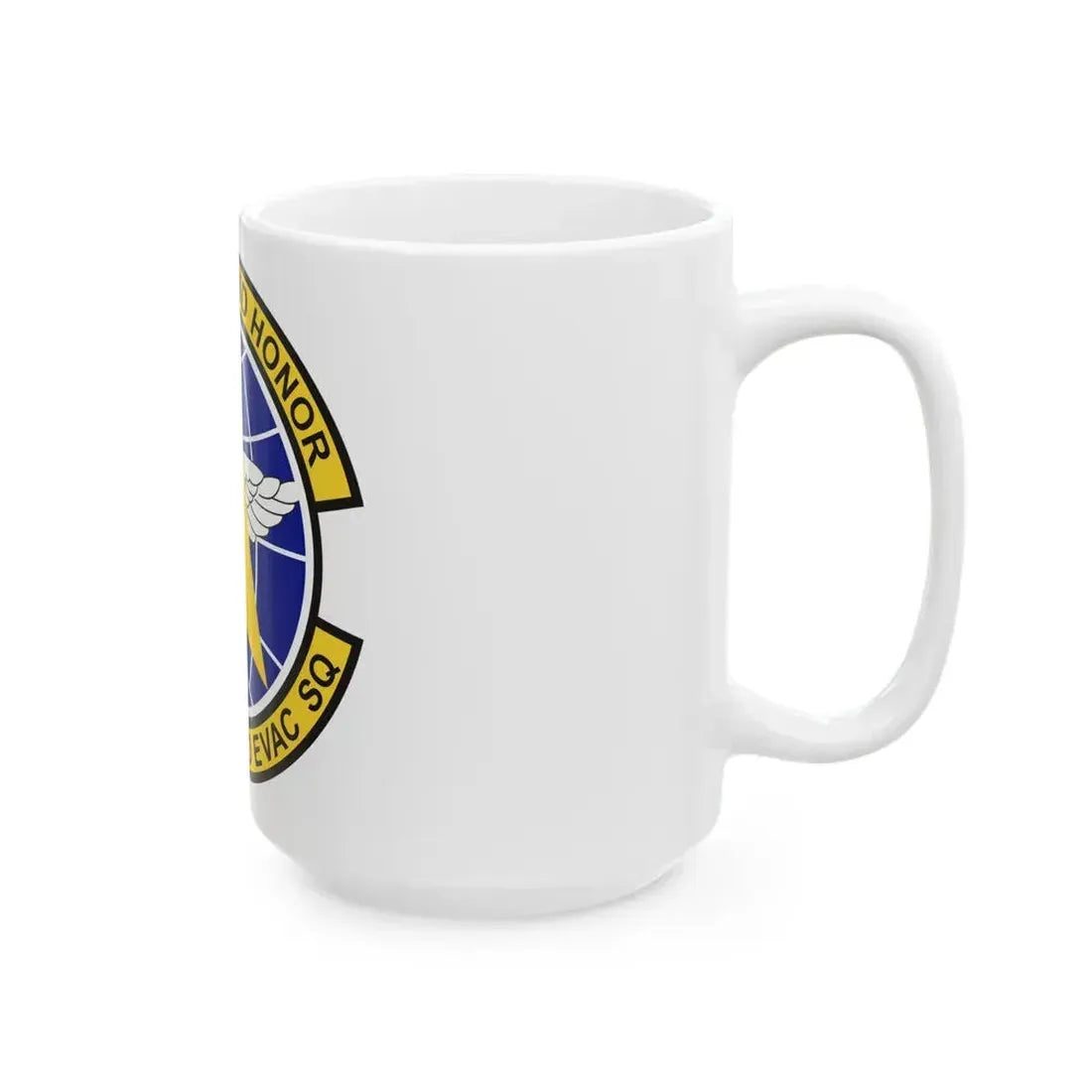 34th Aeromedical Evacuation Squadron (U.S. Air Force) White Coffee Mug - Go Mug Yourself