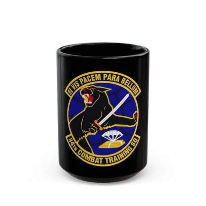 34th Combat Training Squadron (U.S. Air Force) Black Coffee Mug-15oz-Go Mug Yourself