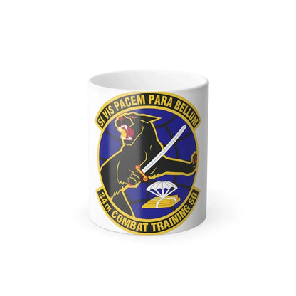 34th Combat Training Squadron (U.S. Air Force) Color Changing Coffee Mug 11oz - Go Mug Yourself