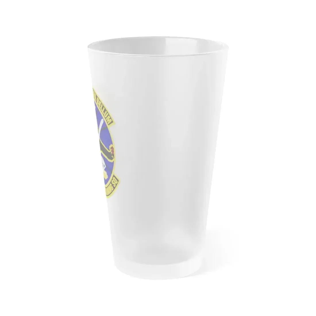 34th Combat Training Squadron (U.S. Air Force) Frosted Pint Glass 16oz - Go Mug Yourself