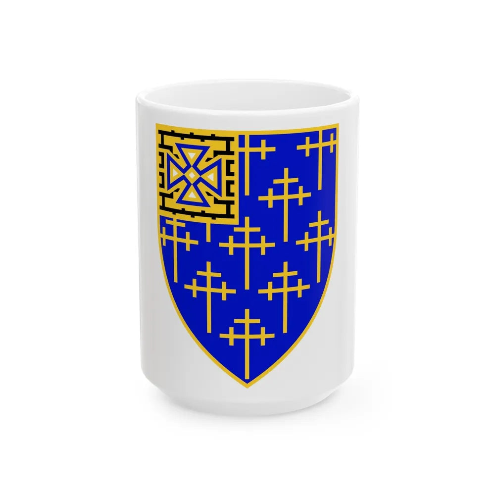 34th Infantry Regiment (U.S. Army) White Coffee Mug-15oz-Go Mug Yourself