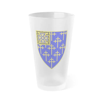 34th Infantry Regiment (U.S. Army) Frosted Pint Glass 16oz Default Title - Go Mug Yourself