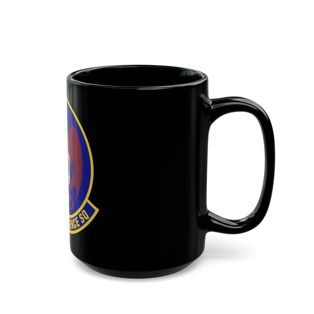 34th Intelligence Squadron (U.S. Air Force) Black Coffee Mug-Go Mug Yourself