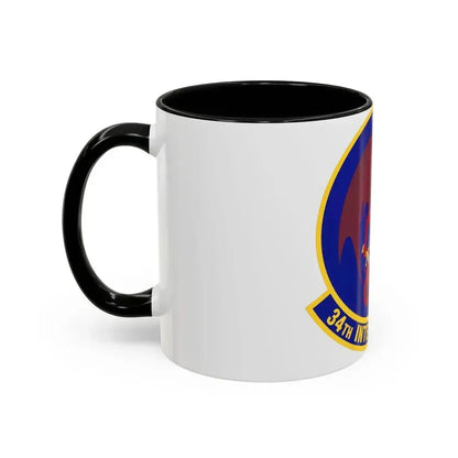 34th Intelligence Squadron (U.S. Air Force) Accent Coffee Mug - Go Mug Yourself