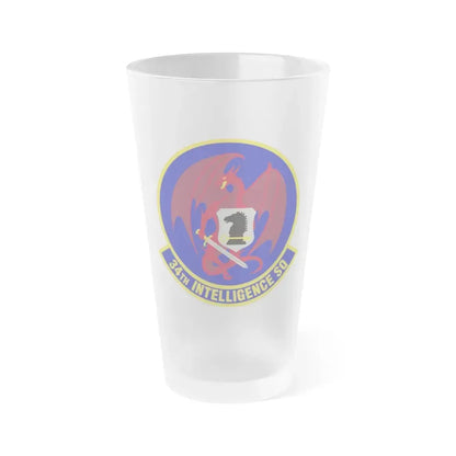 34th Intelligence Squadron (U.S. Air Force) Frosted Pint Glass 16oz Default Title - Go Mug Yourself