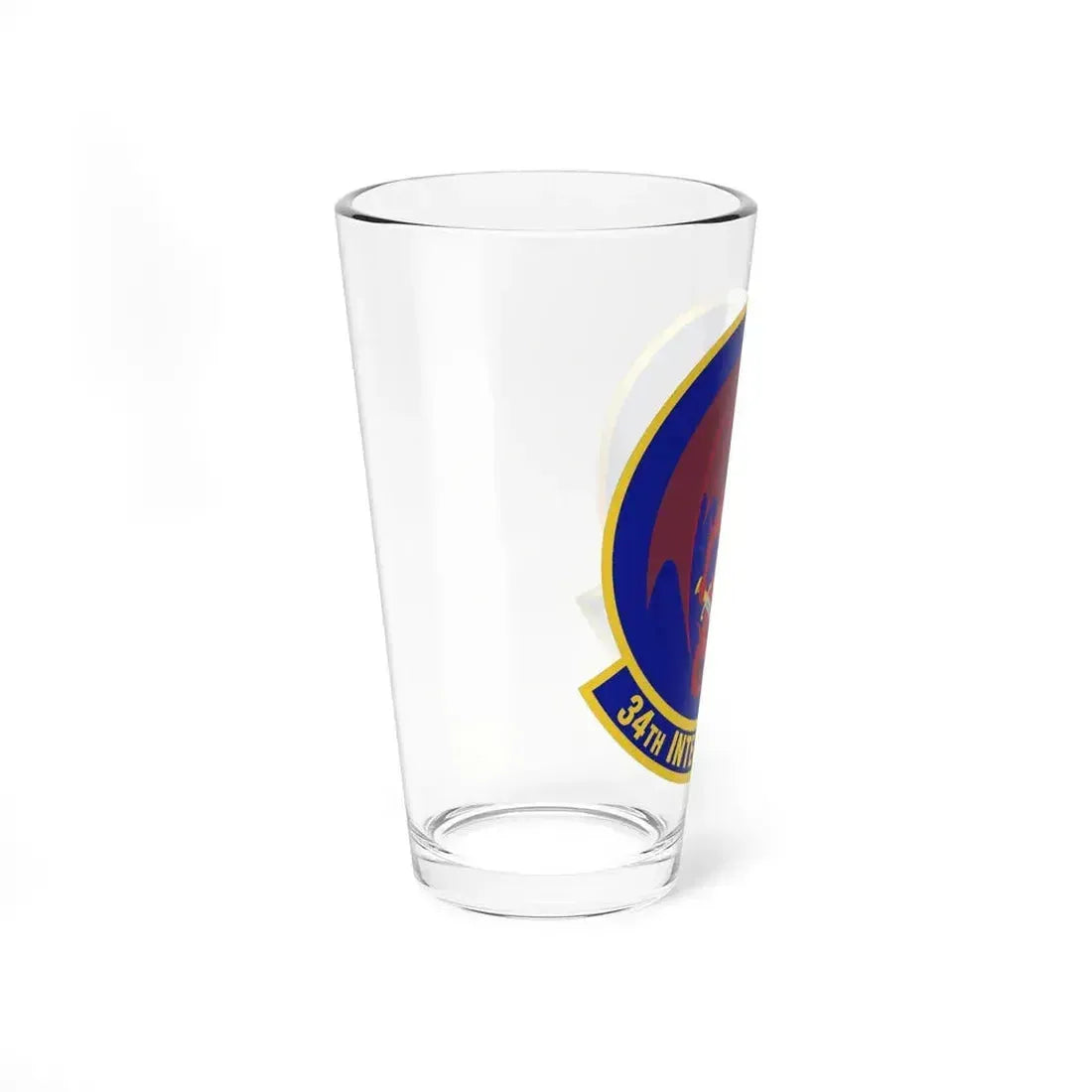 34th Intelligence Squadron (U.S. Air Force) Pint Glass 16oz - Go Mug Yourself