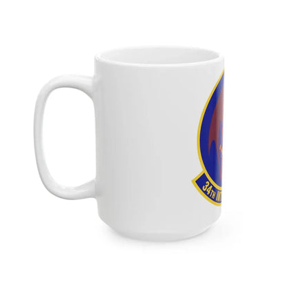 34th Intelligence Squadron (U.S. Air Force) White Coffee Mug - Go Mug Yourself