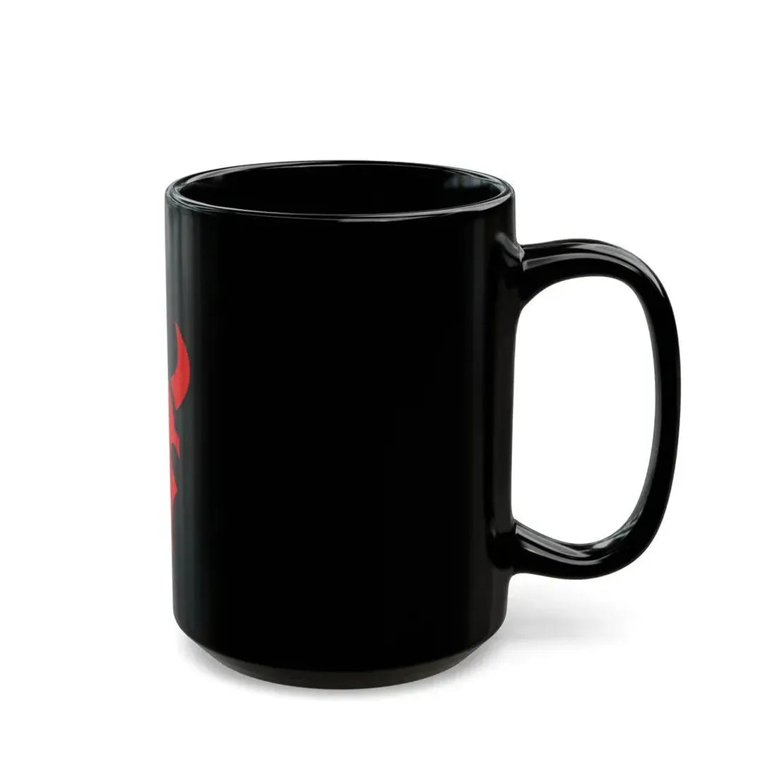 34th 'Red Bull' Infantry Division SSI (U.S. Army) Black Coffee Mug - Go Mug Yourself