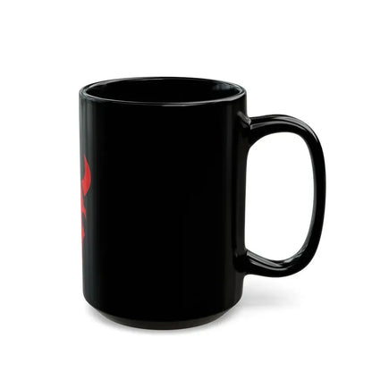 34th 'Red Bull' Infantry Division SSI (U.S. Army) Black Coffee Mug - Go Mug Yourself