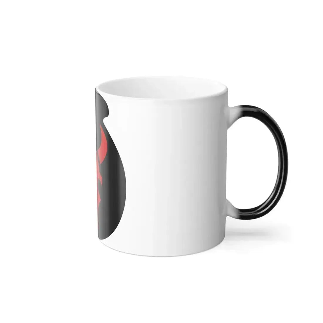 34th 'Red Bull' Infantry Division SSI (U.S. Army) Color Changing Coffee Mug - Go Mug Yourself