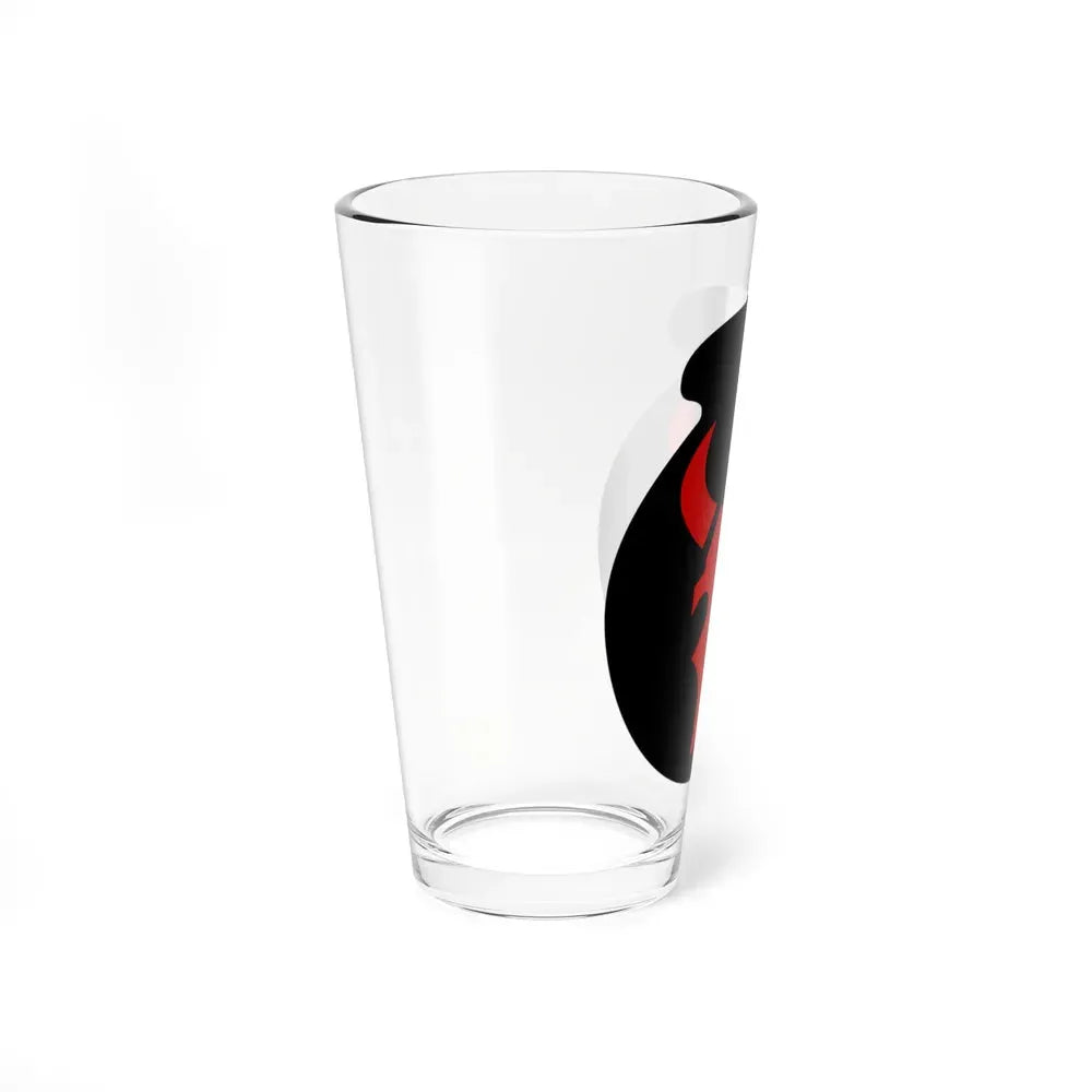 34th 'Red Bull' Infantry Division SSI (U.S. Army) Pint Glass 16oz - Go Mug Yourself