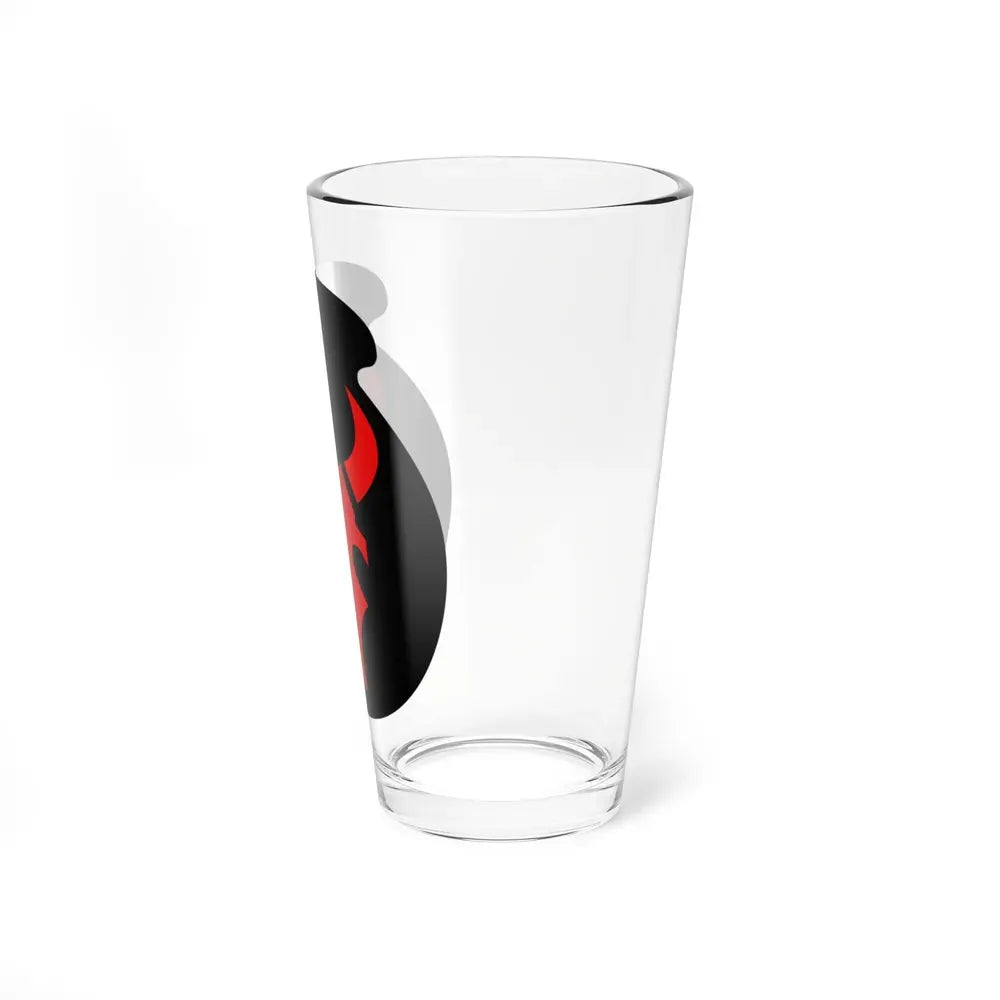 34th 'Red Bull' Infantry Division SSI (U.S. Army) Pint Glass 16oz - Go Mug Yourself