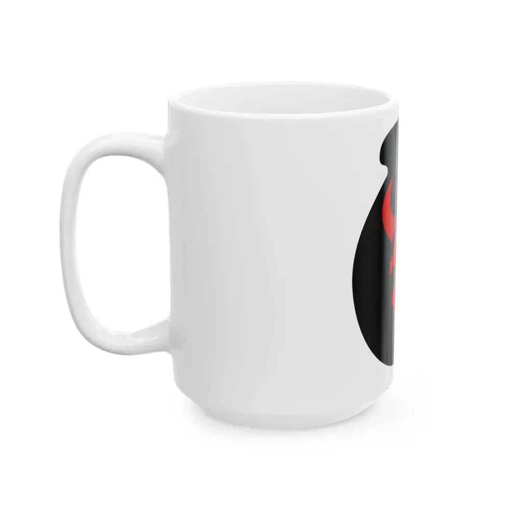 34th 'Red Bull' Infantry Division SSI (U.S. Army) White Coffee Mug - Go Mug Yourself